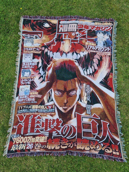 Tapestry rug "Attack On Titan"