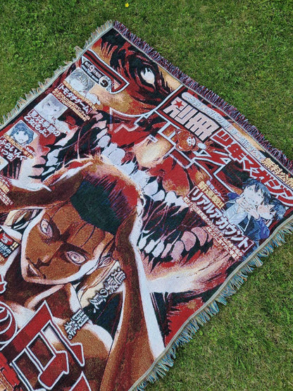 Tapestry rug "Attack On Titan"