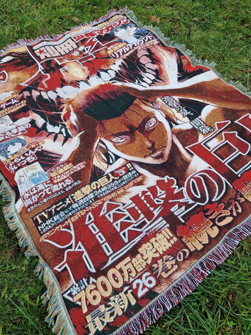 Tapestry rug "Attack On Titan"